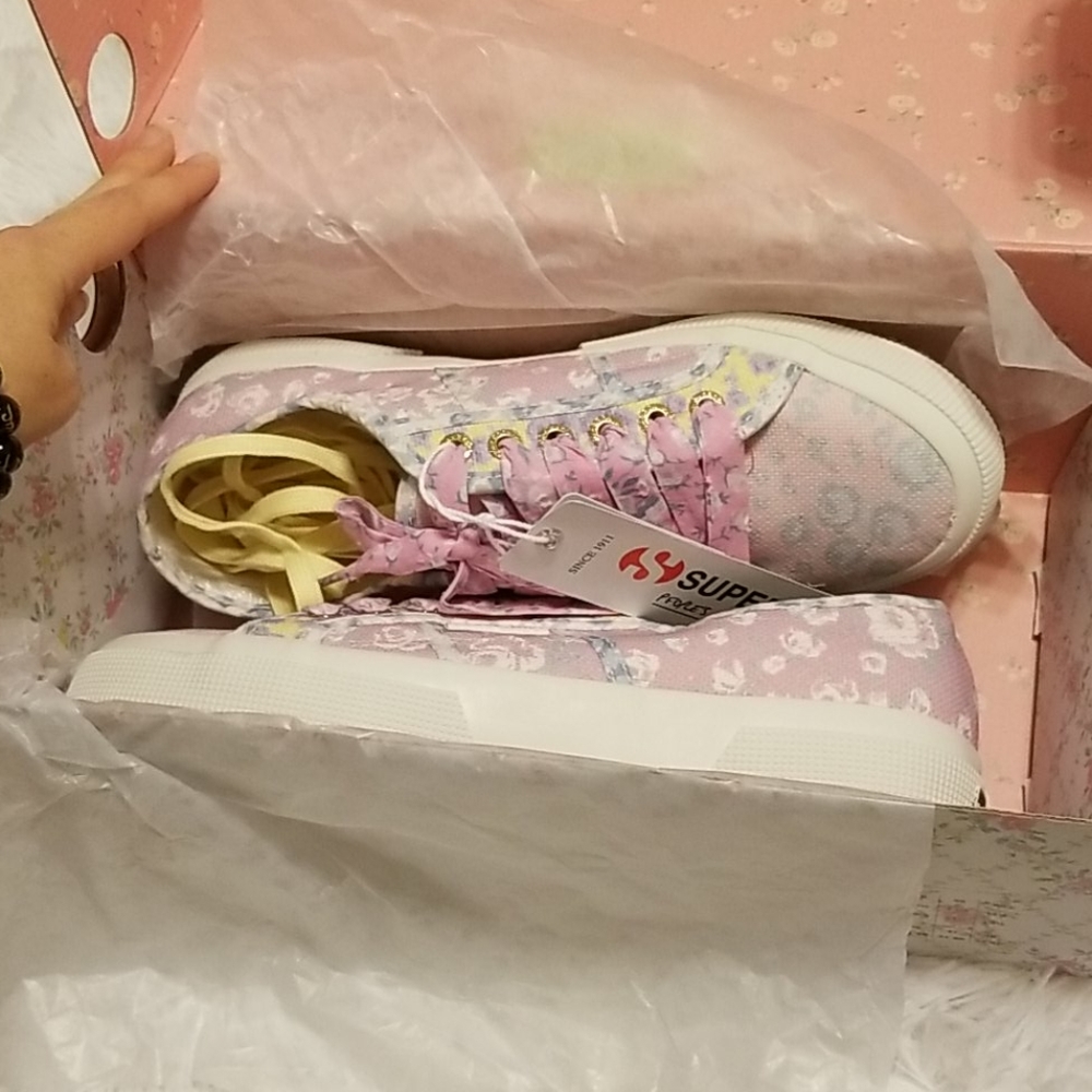 2 HR SALE! Superga Loveshackfancy Fan Cot Bindings - Picture 8 of 15